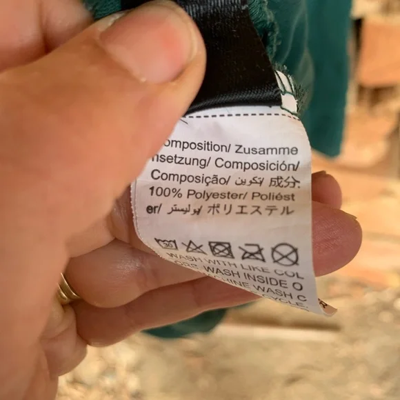 Y2K Women’s Large Prairie Puff Short Sleeve Teal Flowy Dress WhimsyGoth Babydoll - Picture 8 of 8